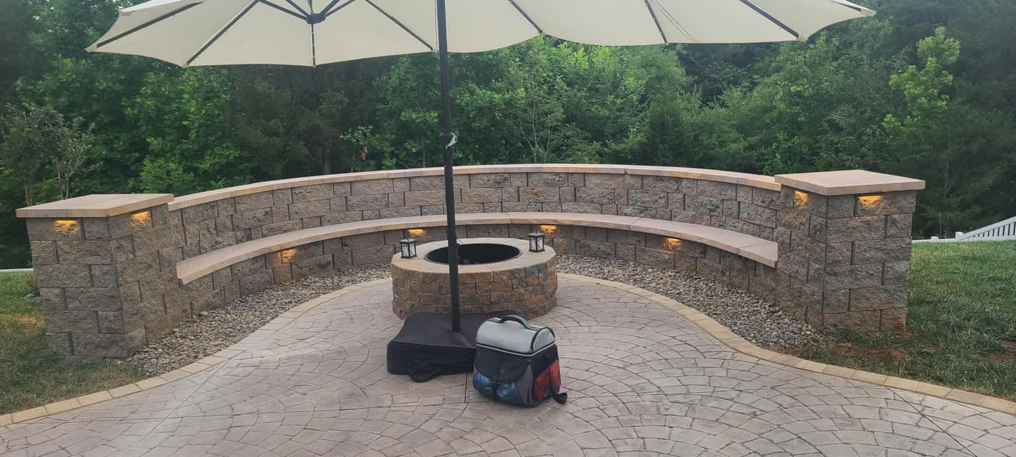 Retaining wall construction